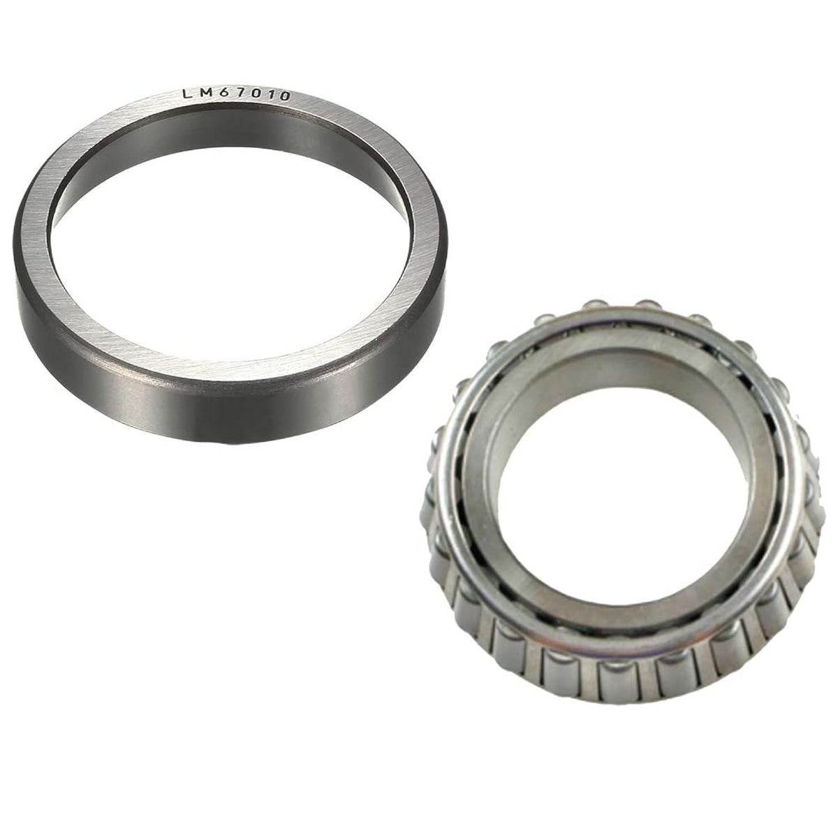 5200# Outer Race 2.328" OD and Outer Bearing 1.25" ID Mobile Home Trailer Axle (LM67048/LM67010)