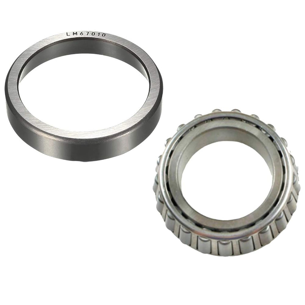 5200# Outer Race 2.328" OD and Outer Bearing 1.25" ID Mobile Home Trailer Axle (LM67048/LM67010)