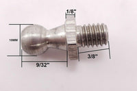 10 MM Stainless Steel Gas Spring Strut Replacement Ball Stud Screw Trailer RV (KBS-10-516-038S)
