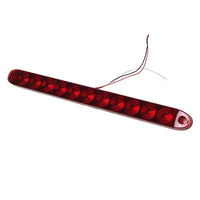 TWO - 15" Low Profile Red LED Stop Turn Tail Lights RV Trailer Truck USA (T10-RR00-1-LOTOF2)