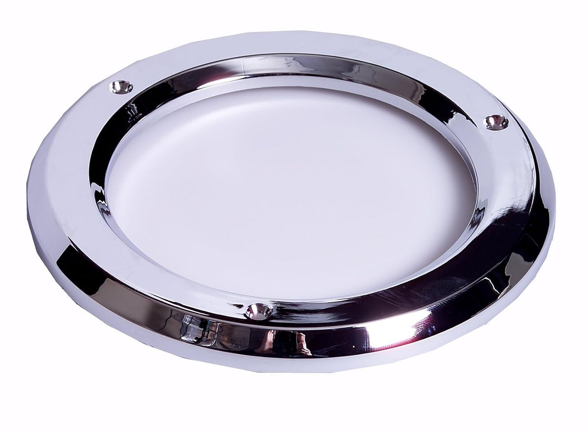 4" Trim Ring Maxxima M50405 Camper Truck Trailer Chrome Bezel (M50405)