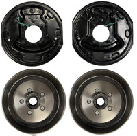 Add Trailer Brakes Kit – 3500 lb Axle, 5 on 4.5 Bolt Pattern, Electric Manual Adjust, Import (94545-B-IMP)