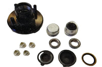 Pre-Greased Idler Hub Kit – 2K Capacity – 4 on 4 Bolt Pattern – 1/2" Studs (17-100)