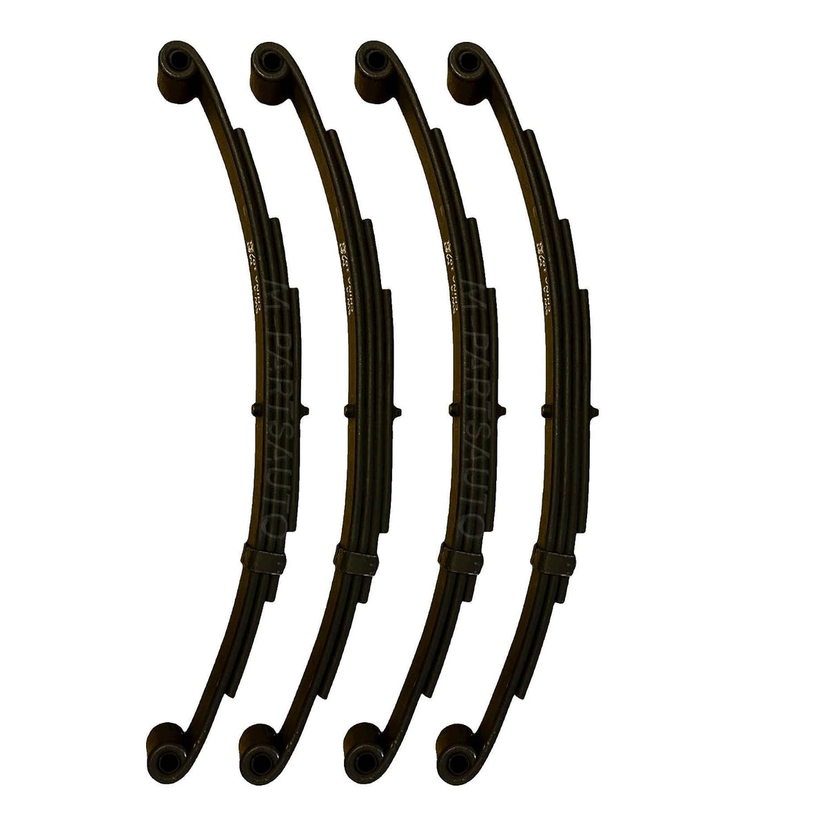 Four (4) 2500# Trailer Leaf Spring for 5000# Axle 25.25" Camper 4 Leaf (PR4-4)