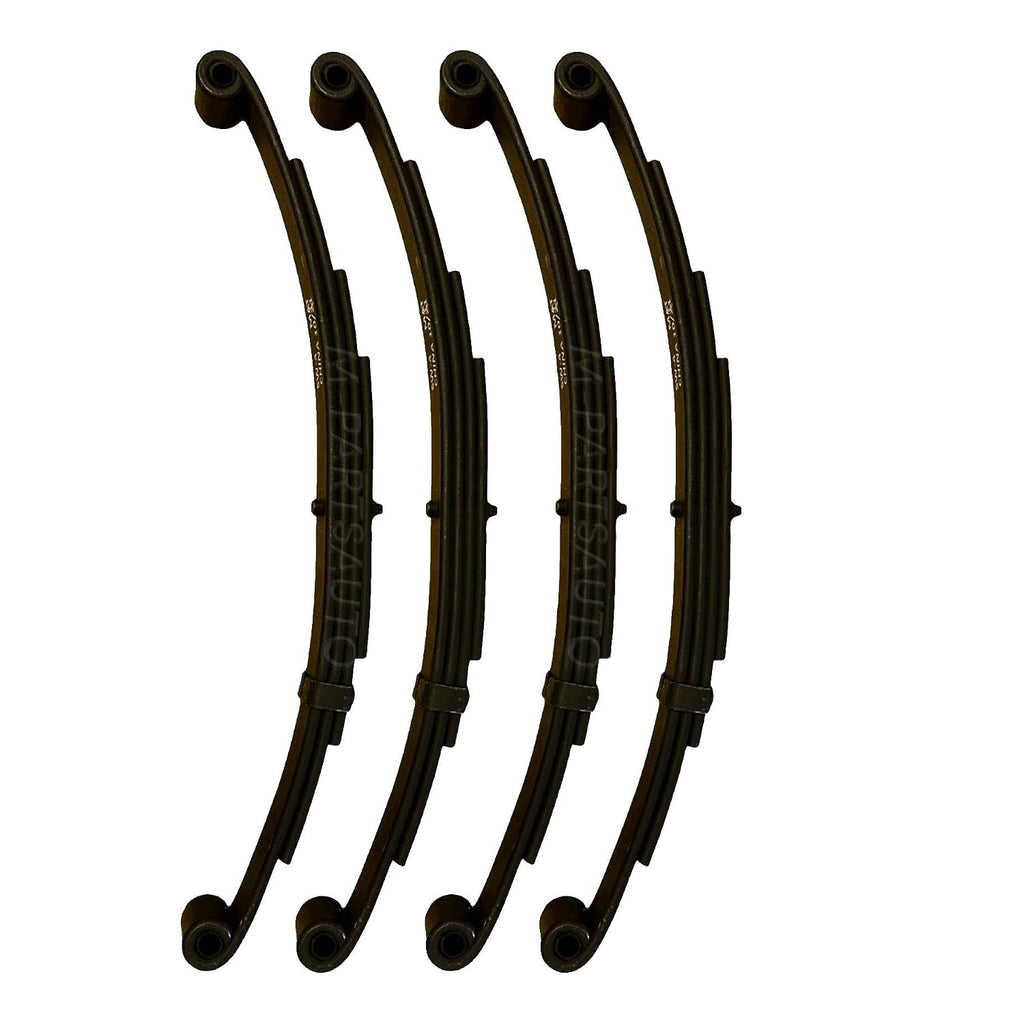 Four (4) 2500# Trailer Leaf Spring for 5000# Axle 25.25" Camper 4 Leaf (PR4-4)