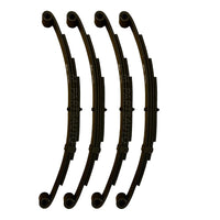 Four (4) 2500# Trailer Leaf Spring for 5000# Axle 25.25" Camper 4 Leaf (PR4-4)
