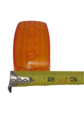 Bargman Side Marker Light LED Amber Clearance Reflex 2-1/2" x 1-1/4" Fits Various Trailers Long-Lasting and Energy-Efficient (47-58-032)