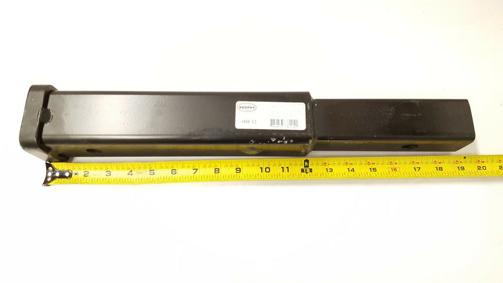 Brophy Trailer Hitch Extender - 14" Solid Steel - 3500 lb GVW (HE12)