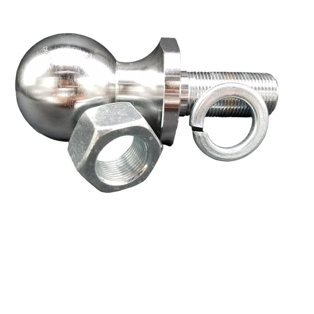 2-5/16" Chrome Trailer Hitch Ball with 1" Shank, 2-1/8" Long, 7,500 lb Rated (6300079)