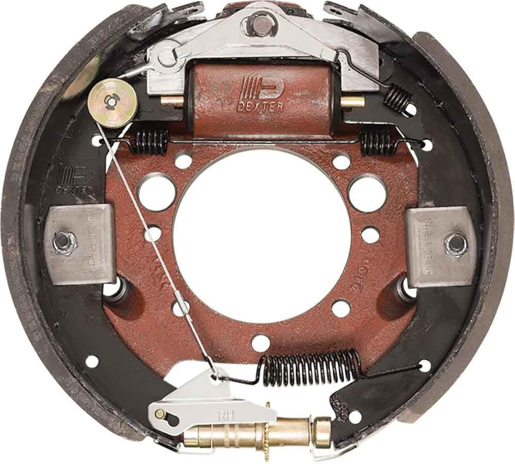 Dexter 15k Hydraulic Brake Backing Plate 12.25 x 5 Right Hand 7 Bolt Axle Trailer (K23-407-00)