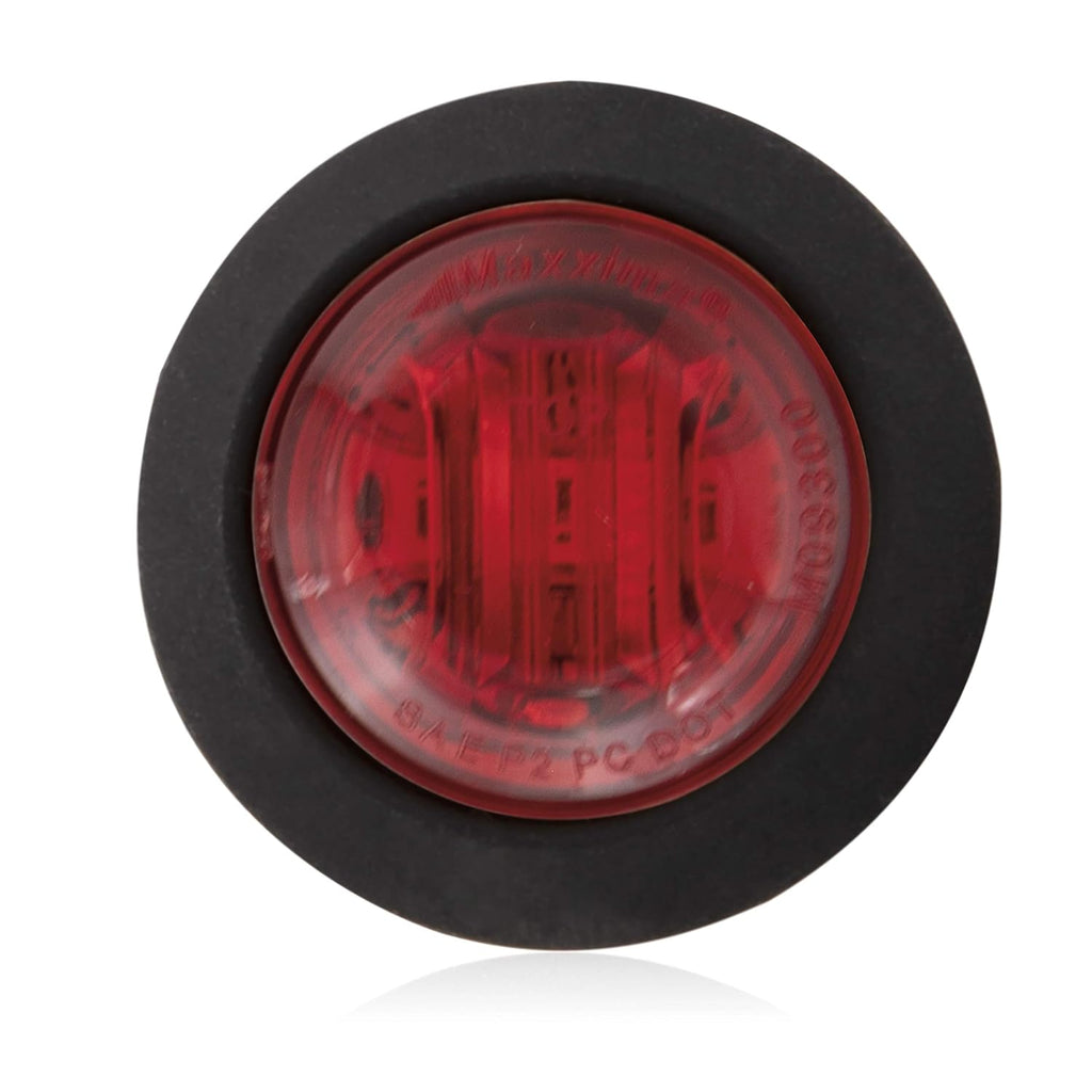 Maxxima 3/4 mini Truck Trailer Red 3 LED hot spot Clearance marker Light M09300R (M09300R)
