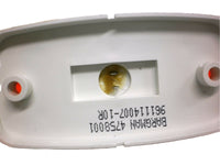 Bargman Side Marker Light LED Amber Clearance Reflex 2-1/2" x 1-1/4" Fits Various Trailers Long-Lasting and Energy-Efficient (47-58-031)