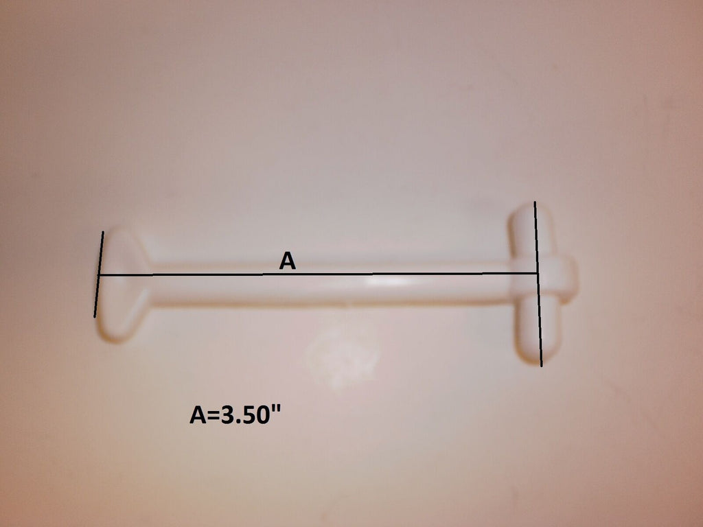 3.5" White Trailer Door Catch Hold Back Holder Keep Hook RV Camper Cargo 3 1/2   (MD470W)
