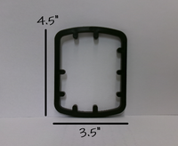 Trailer - RV Door Lock Spacer — 1/4" Black Plastic Ring (TTL-SPACER-2006)