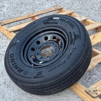 235/80R16 Load Range E Trailer Tire & Wheel Assembly – 16x6 – 8 on 6.5 – Black Mod