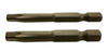 2- Torx Head Screwdriver Bits 1/4 in Hex Drive Head Deck 6 point Star Screw (T-30-LOTOF2)