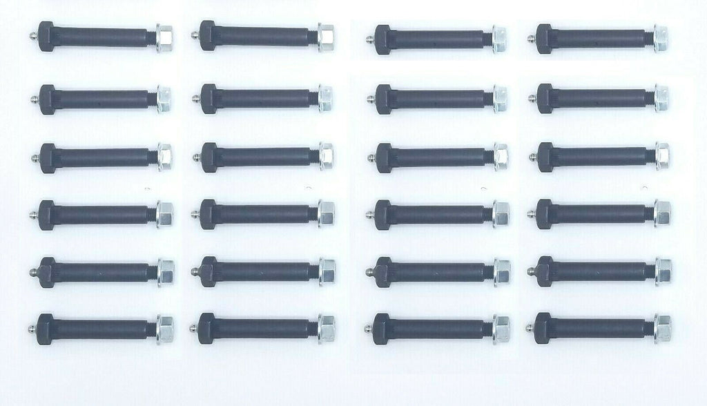 (22) Trailer Axle Leaf Spring Shackle Bolt Grease Eye Wet Bolt 9/16 x 3-3/8" w/Nut (007-236-01-LOTOF22)