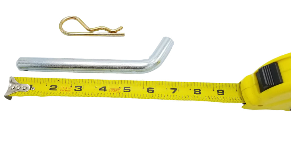 Extra Long Hitch Pin 5/8" Dia x 4-3/4" Span for 2-1/2" & 3" Receiver Tube Truck  (01065)