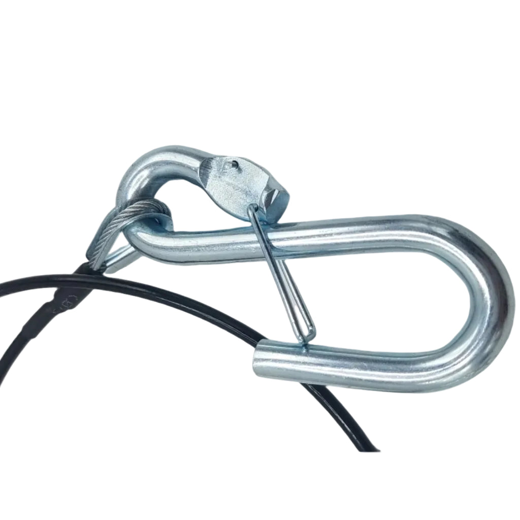 Demco 05408 Universal Trailer Breakaway Cable – 3/32" Cable with Hook (05408)