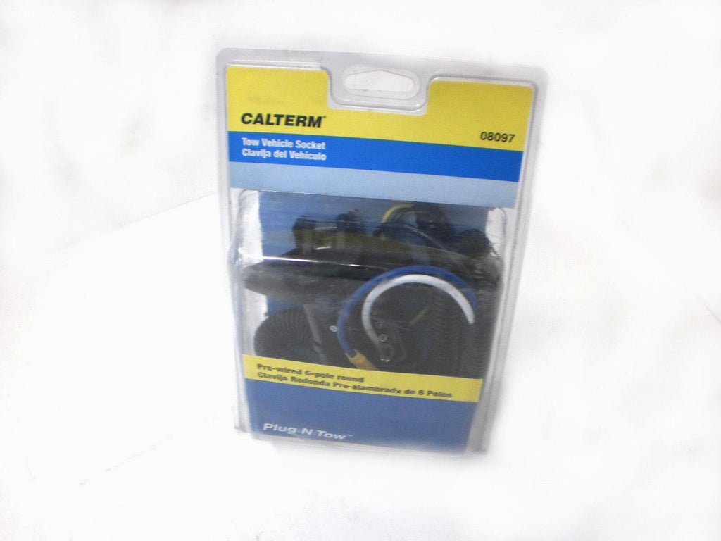 6 Way Truck End Round Trailer Harness Plug Wiring Kit Towing Adapter 4 foot cord (08097)