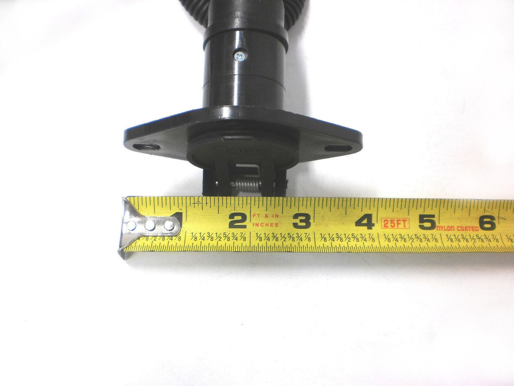 6 Way Truck End Round Trailer Harness Plug Wiring Kit Towing Adapter 4 foot cord (08097)