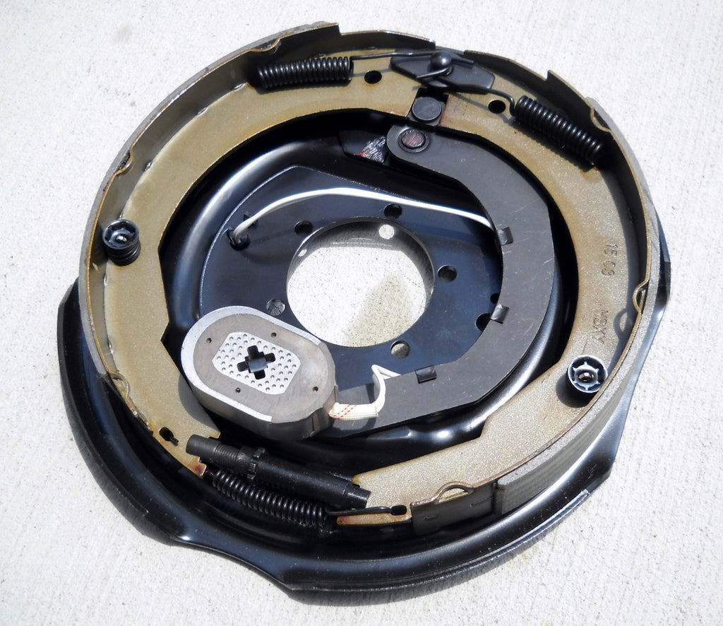 Right Side 8 Lug Drum 12x 2 Brakes Trailer 8x6.5 6000 7000 Electric Shoes 9/16" (568183-12RVEBRH)