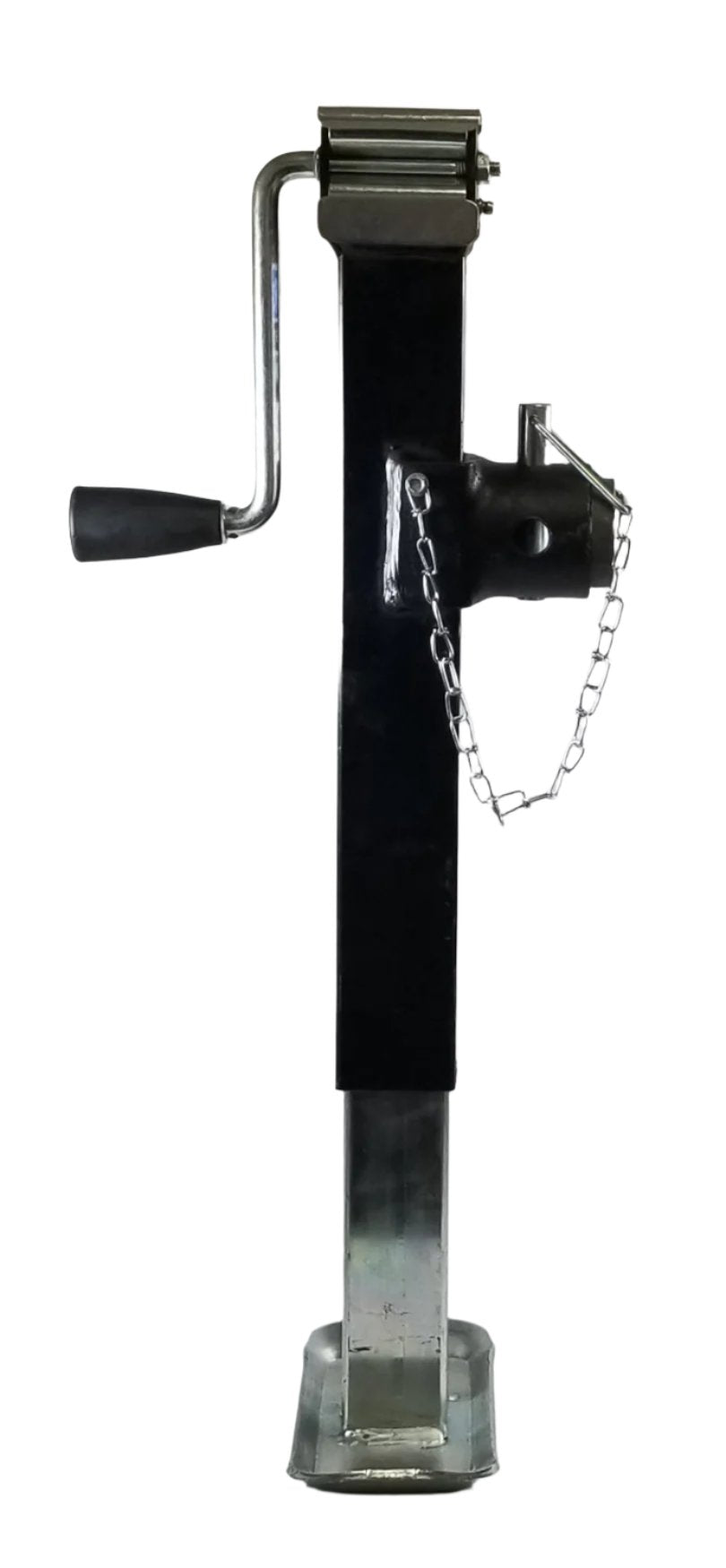 Pro Series Square Pipe Mount Swivel Sidewind Trailer Jack 5000# w/ 10" Lift (1400860383)