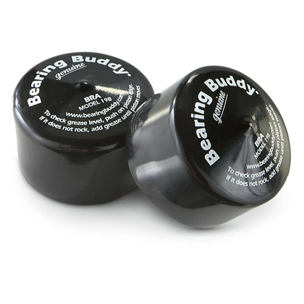 Two 1.98" Bearing Buddy Protector Bras – Grease Cover Caps (19B)