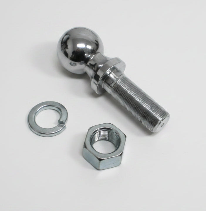 2" Chrome Trailer Hitch Ball, 1-1/4" Shank, 2-3/4" Length, 13K Rated (2-114-13C)