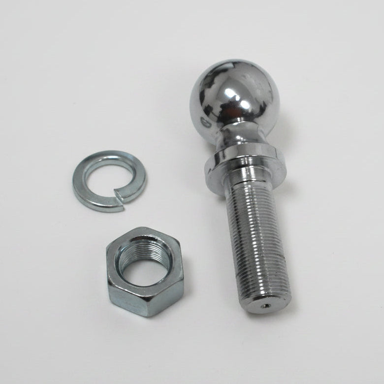 2" Chrome Trailer Hitch Ball, 1-1/4" Shank, 2-3/4" Length, 13K Rated (2-114-13C)