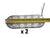 2-Maxxima Low Profile White LED 6" Oval Reverse Backup Light w/ Mounting Tape (M63350 + M63350-TAPE)