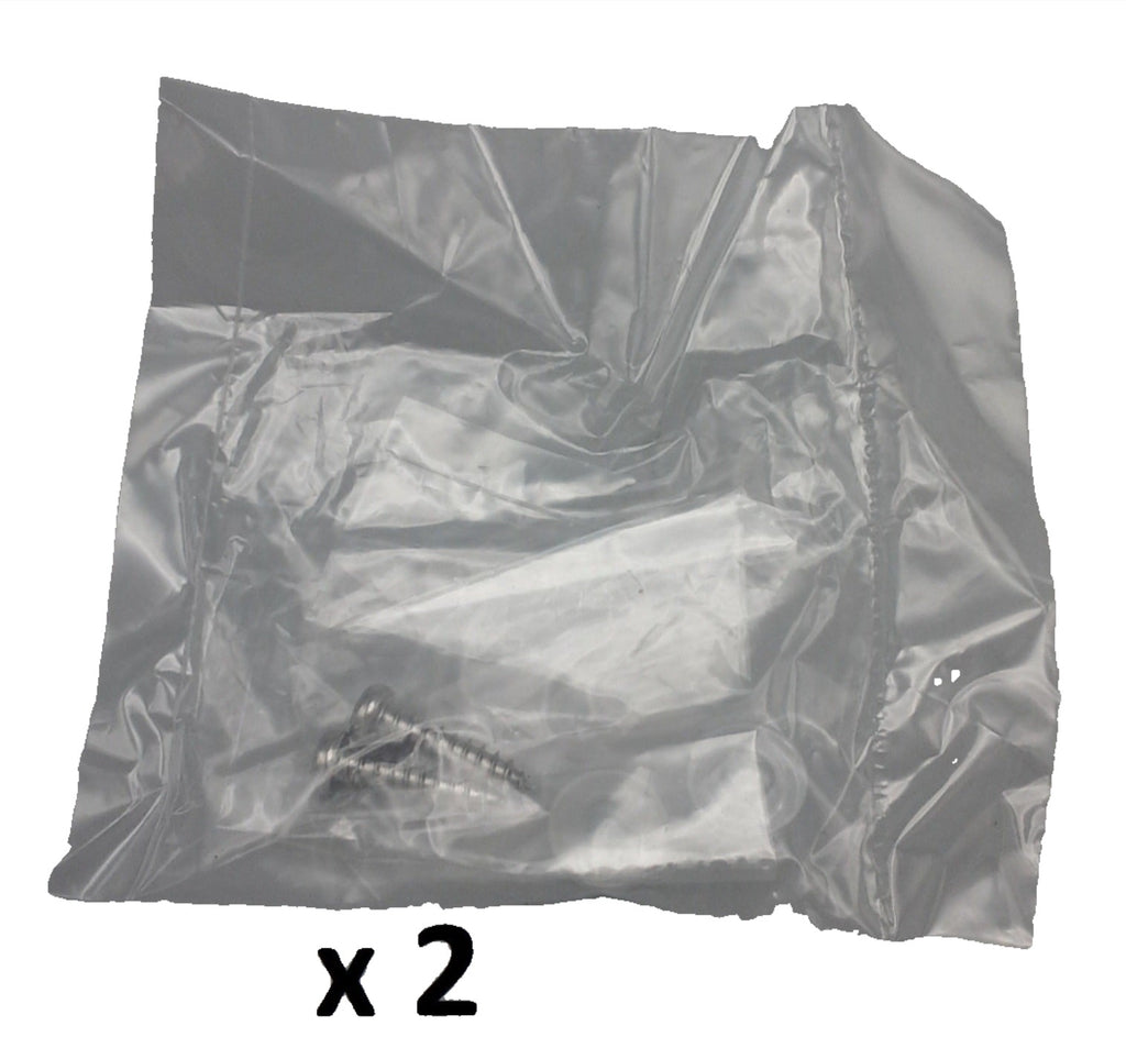 2 - Maxxima Low Profile White LED 6" Oval Reverse Cargo Flush Surface w/grommet (M63350 + M50607-LOTOF2)
