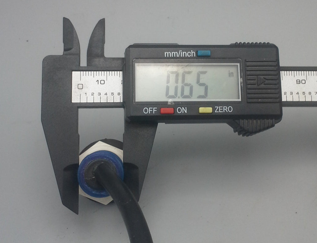 11/16 Blue Jammy Bullet Light 1 LED Waterproof Marker Accent P2 Rated Aux Use (J-5-B)