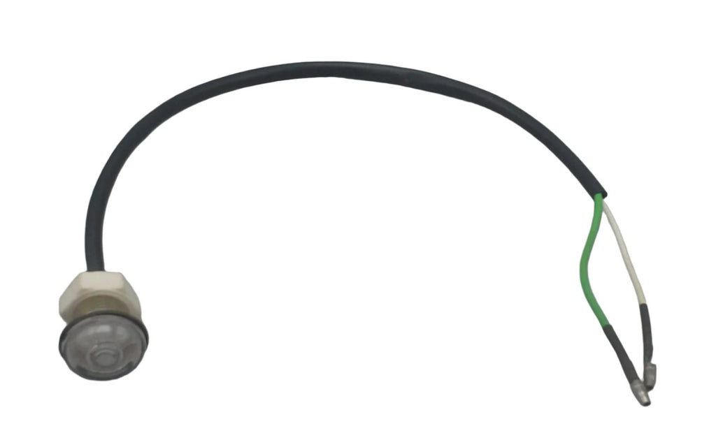 11/16 Green Clear Jammy Bullet Light 1 LED Waterproof Marker Accent P2 Rated (J-5-GC)