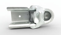 2-5/16" Ball Trailer Dacromet Coupler Hitch 8500# 3" Wide Tongue Bolt on Boat (WD-100109-DAC)
