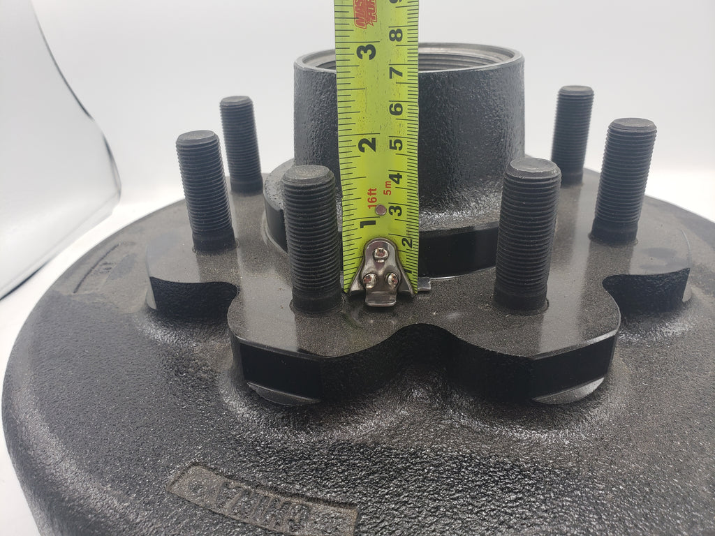 Trailer Hub Brake Drum 674862 -8K Axle 12-1/4"x3-3/8" 5/8 stud Oil/grease 8000# Lippert (99-86580-46)