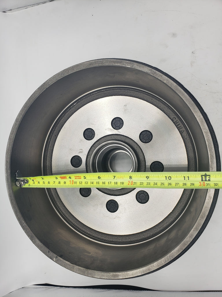 Trailer Hub Brake Drum 8K Axle 12-1/4"x3-3/8" 5/8 stud Oil/grease 8000# Lippert 674862 (99-86580-46-KIT)