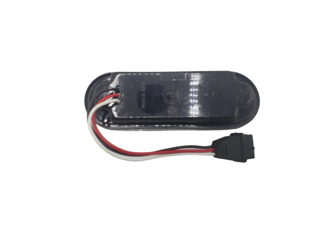 ONE - Kaper II 6 LED Light Oval Stop Turn Tail Red Clear Diode Grommet Trailer (1T-L16RI-KIT)