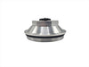 2 BILLET ALUMINUM 4" Oil Bath Cap 21-36 Trailer Axle Bearing Hub 10K-HD 12K-15K (21-36 Billet-Kitx2)