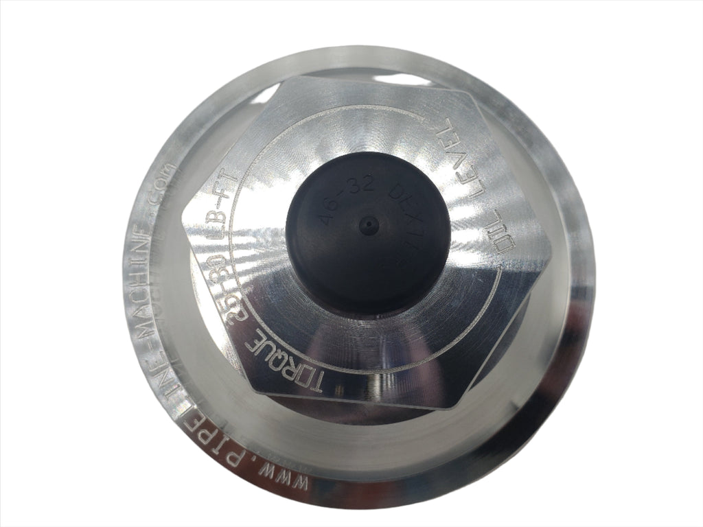 2 BILLET ALUMINUM 4" Oil Bath Cap 21-36 Trailer Axle Bearing Hub 10K-HD 12K-15K (21-36 Billet-Kitx2)