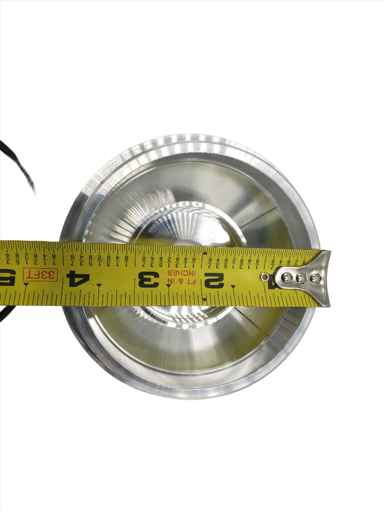 2 BILLET ALUMINUM 4" Oil Bath Cap 21-36 Trailer Axle Bearing Hub 10K-HD 12K-15K (21-36 Billet-Kitx2)