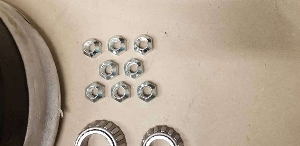 Trailer Hub Brake Drum 8K Axle 12-1/4"x3-3/8" 5/8 stud Oil/grease 8000# Lippert 674862 (99-86580-46-KIT)