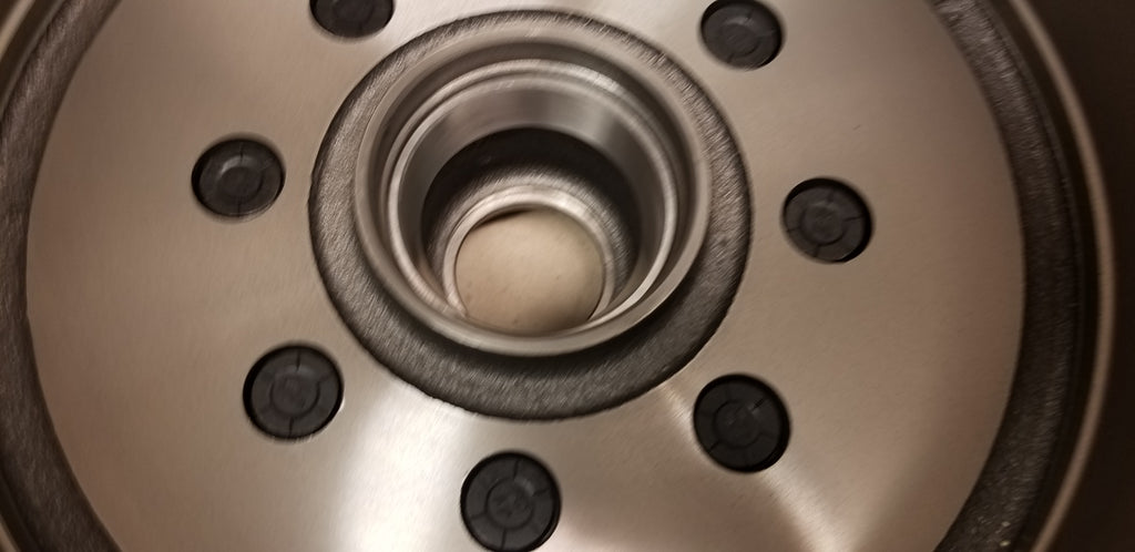 Trailer Hub Brake Drum 8K Axle 12-1/4"x3-3/8" 5/8 stud Oil/grease 8000# Lippert 674862 (99-86580-46-KIT)