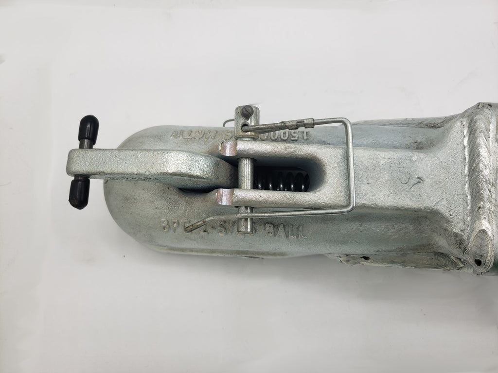 Zinc 3" Channel x2-5/16" Ball X.H.D Cast Trailer Coupler 15,000 Lb. Weld/Bolt On (0091562)