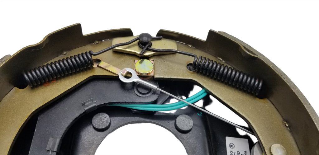 3500# Trailer Axle Self-Adjusting 10" Electric Brake Kit 5x4.5 Bolt Circle fits Dexter (94545-B-FSA-IMP-K1)