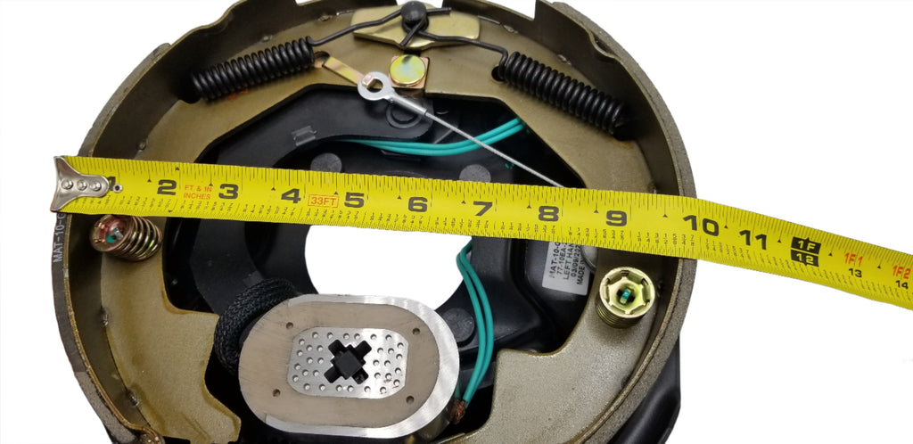 3500# Trailer Axle Self-Adjusting 10" Electric Brake Kit 5x4.5 Bolt Circle fits Dexter (94545-B-FSA-IMP-K1)