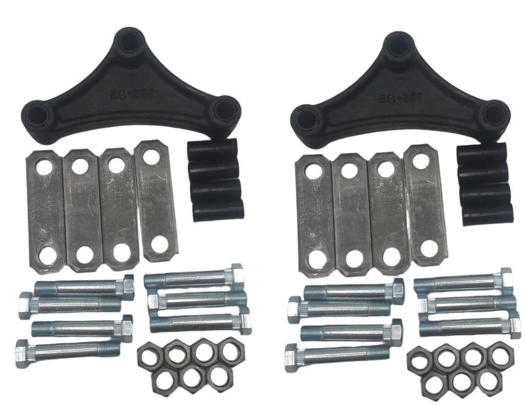 Suspension Rebuild Kit Tandem Axle Trailer Leaf Spring 3500-7000 EQ-356 and 3.125 (SRK-TA-SB-356E-3125)