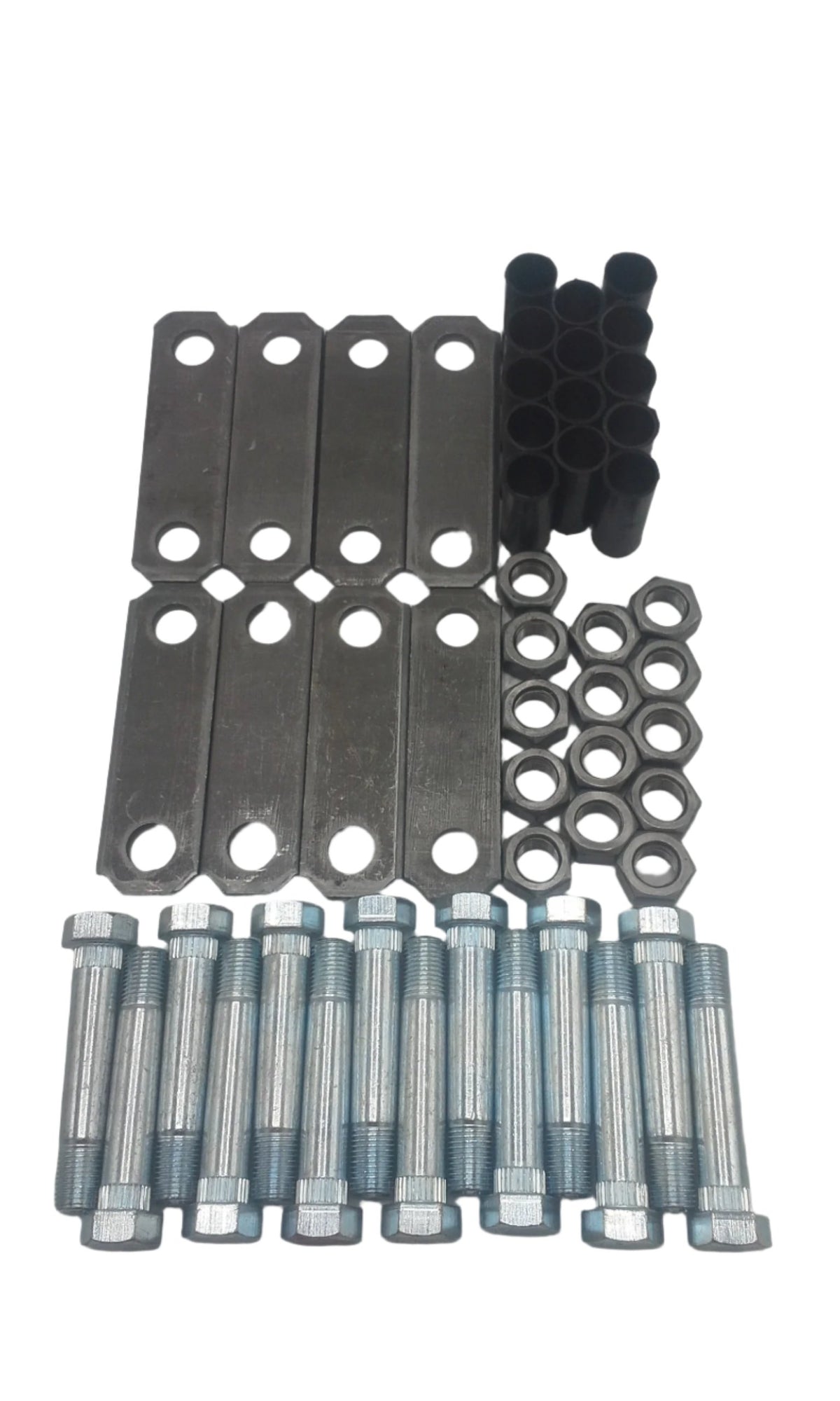 Rebuild Kit, Tandem Axle, 3" Bolts, Nylon Bushings, 3.125" Straps, No EQs (SRK-TA-SB-3125)