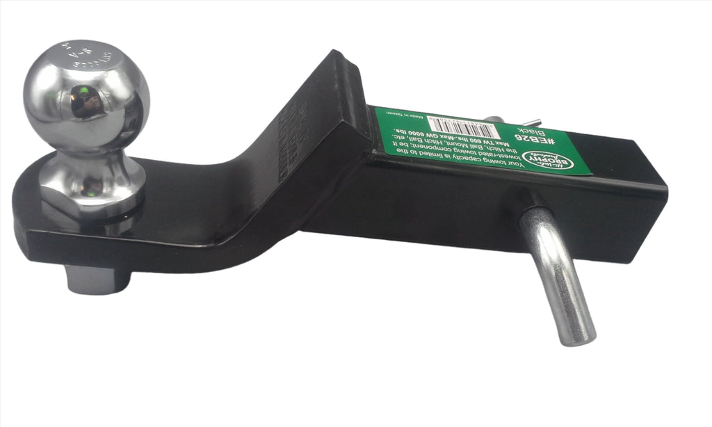 2" Receiver ball mount with 2" Ball and Hitch Pin 5k Capacity (EB26-KIT)