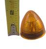 2 - Round Amber 4 LED Beehive Clearance Marker Side Vantage Light Jammy (J-1055-AK)